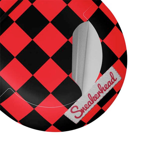 Sneakerhead Red Checkered Google Pixel Buds Skin